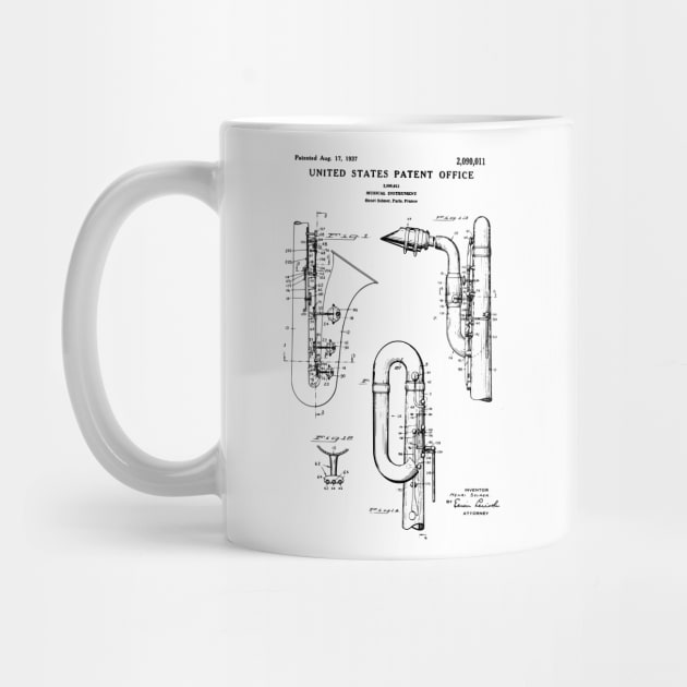 US Patent - Saxophone by Taylor'd Designs